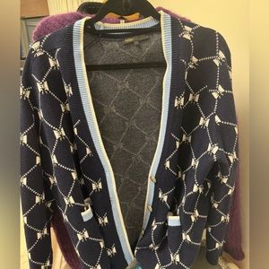 Maje Bow Detailing Cardigan, Size 2